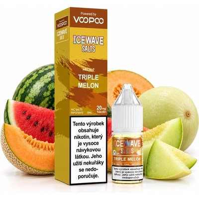 Voopoo Icewawe Salts Triple Melon 10 ml 20 mg