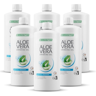 LR LIFETAKT Aloe Vera Drinking Gél Active Freedom Séria 6 x 1000 ml