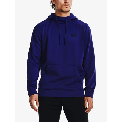 Under Armour Men's Armour Fleece Hoodie Sonar Blue/Black