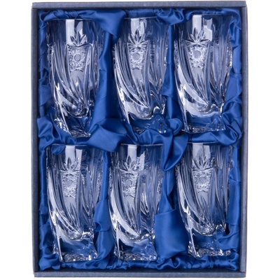 Crystalite Bohemia Broušené sklenice na likér 6 x 50 ml