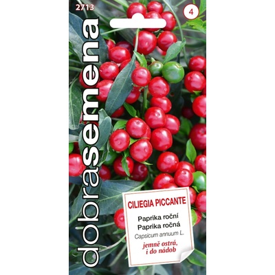 SEMO Dobrá semena Paprika zel. Ciliegia Piccante chilli 0,3 g