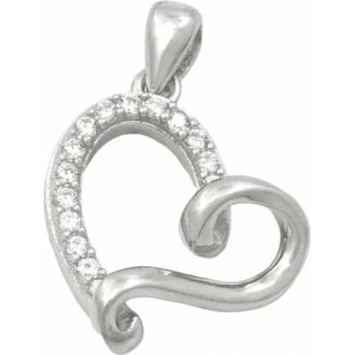Aglea Strieborný prívesok LOVE 15412663746946