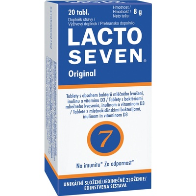 Vitabalans Lactoseven 20 tablet – Hledejceny.cz