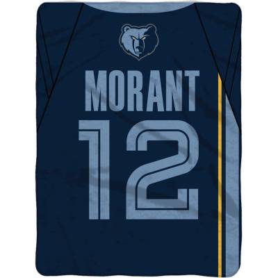 Sleep Squad Throw Deka Memphis Grizzlies NBA Ja Morant 152x203