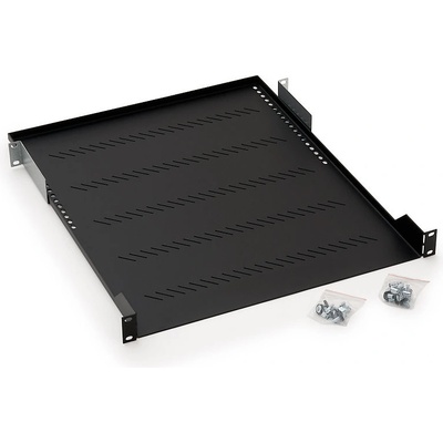 Triton Polička s perforací 1U,550 mm, max.nosnost 40kg (RAB-UP-550-A1) – Hledejceny.cz
