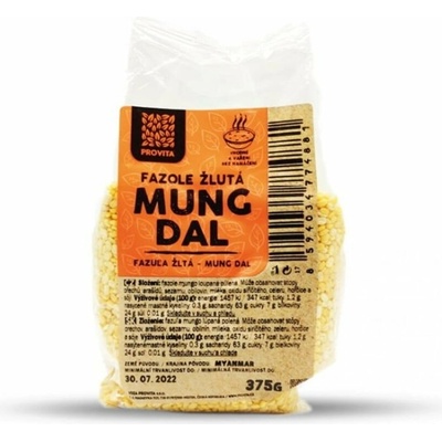 Provita Fazole žlutá Mungo dal 375 g