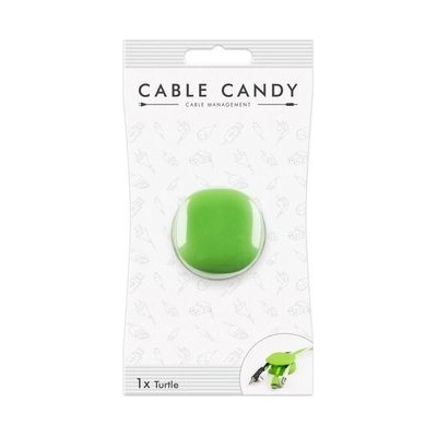 Cable Candy Turtle Káblový organizér zelená CC007