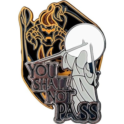 Weta Workshop The Lord Of The Rings Pin set neprojdeš 2 ks