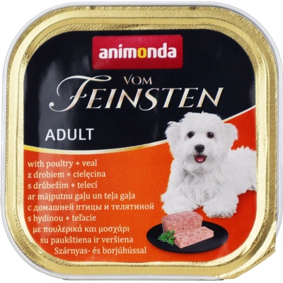 Animonda Vom Feinsten Adult Dog kuřecí a telecí 150 g – Hledejceny.cz