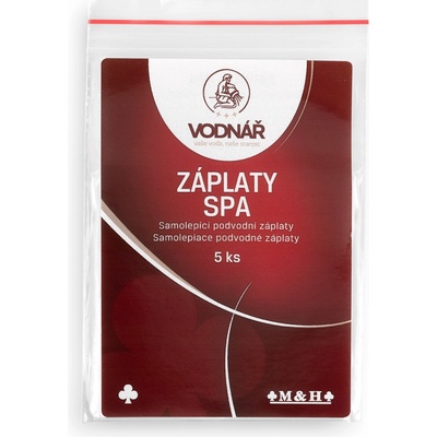 Vodnář Spa bazénové záplaty 5Ks
