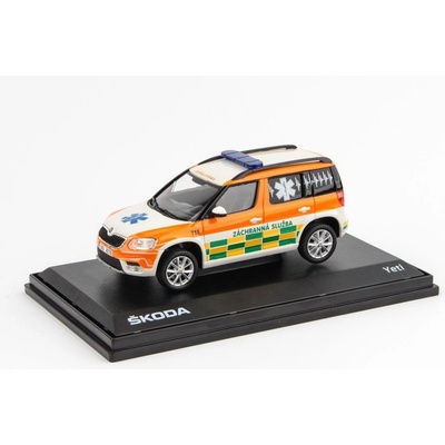 Abrex škoda Yeti FL 2013 Pet Medic 1:43