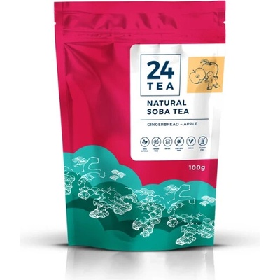 24TEA Pohánkový čaj - medový perník-jablko 100g