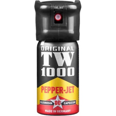 TW1000 Pepřový sprej Jet Man s pružinovým vyklápěcím uzávěrem 40 ml – Hledejceny.cz