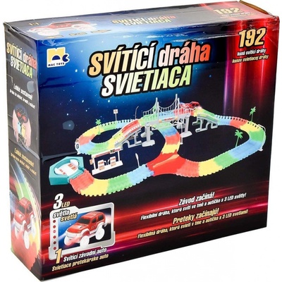 Mac Toys Svítící dráha 192 dílů
