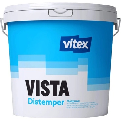 VITEX VISTA - Oteruvzdorná interiérová farba biela, 15 L