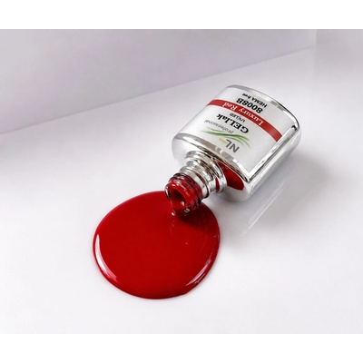 NL nails professional UV LED Gellak LUXURY RED 8 ml