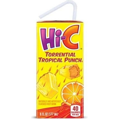 Hi-C Torrential nápoj s příchutí tropického punče 40 x 177 ml