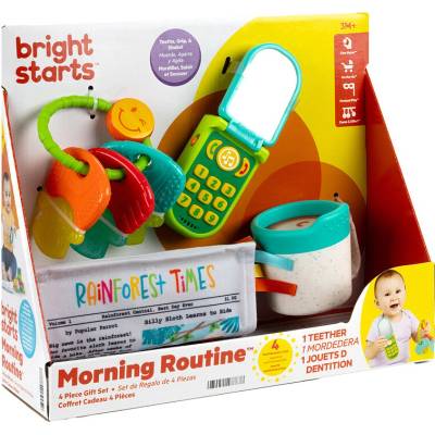 Bright Starts dárková sada pro rozvoj smyslů Morning Routine