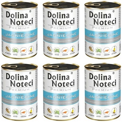 Dolina Noteci Premium pro dospělé psy s jehněčím masem 6x 400 g