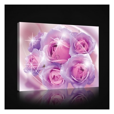 Obraz na plátne obdĺžník - OB1025 - Ruže 80cm x 60cm - O6