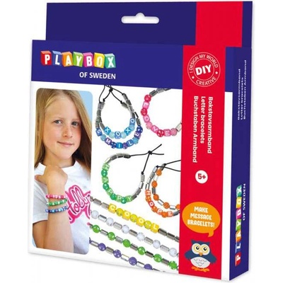 Playbox Náramky z korálků písmenka – Hledejceny.cz