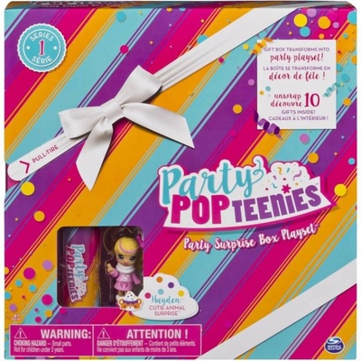 Spin Master Party POPteenies Hrací sada pro párty panenky Hayden