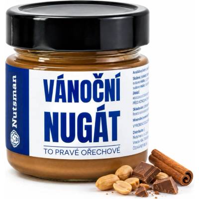 NUTSMAN Vánoční nugát 220 g