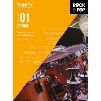 Trinity Rock & Pop 2018 Drums Grade 1Sheet music