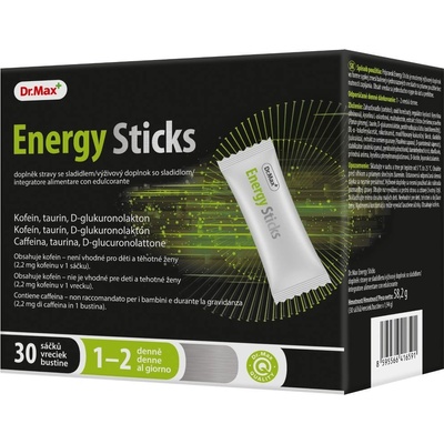 Dr. Max Energy Sticks 30 sáčků