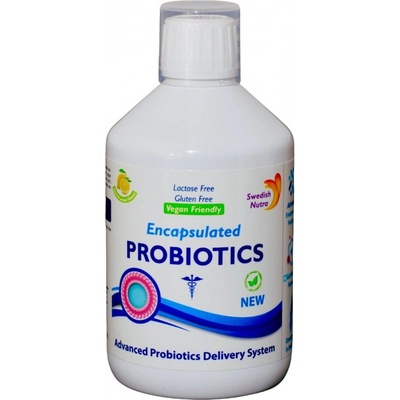 Swedish Nutra mikro-zapouzdřená probiotika 80 mld 500 ml