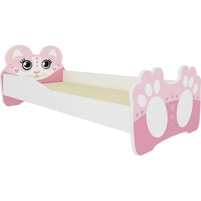 ADRK Furniture Bear růžová s matrací
