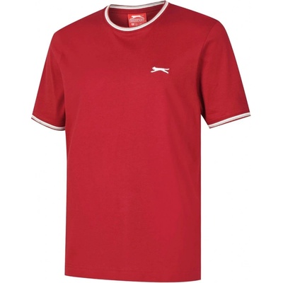 Slazenger tričko s kulatým výstřihem Vínová