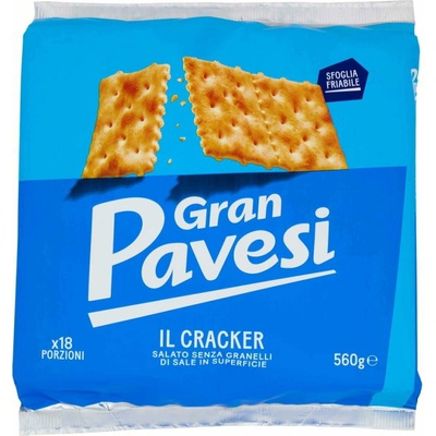 Pavesi chrumkavé krekry bez soli na povrchu 31g-18ks
