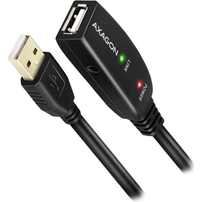 Axagon ADR-207 USB 2.0 A-M -> A-F aktivní prodlužovací / repeater 7.5m – Hledejceny.cz