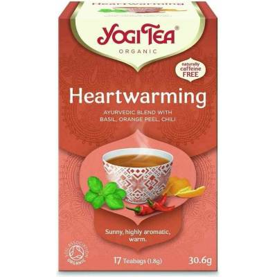 Yogi Tea Heartwarming ajurvédsky bylinný čaj 17 x 1,8 g