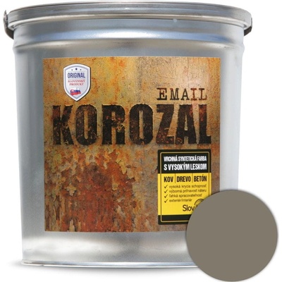Korozal email 3kg Šedý