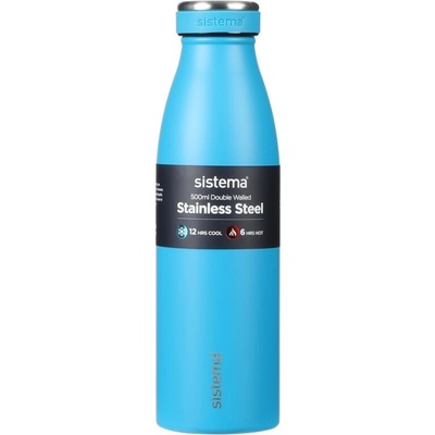 Sistema nerezová termoska Hydrate Stainless Steel 500 ml tyrkysová