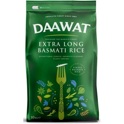 Daawat Basmati rýže Extra Dlouhá 10 kg