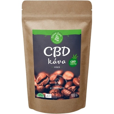 Zelená země CBD káva 100 g