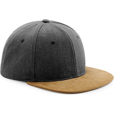 Beechfield s rovným šiltom B668 Vintage Black