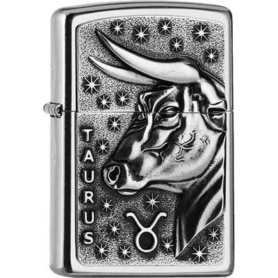 Zippo Taurus Zodiac Emblem 25549