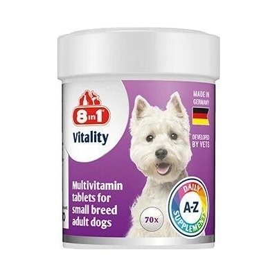 Vitality Multivitamín 8v1 pre malé plemená 70tbl