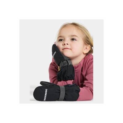 Didriksons Biggles Zip Mitten 9 black