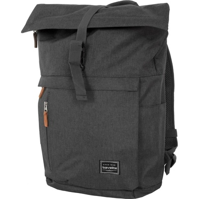 Travelite 096310 Batoh na notebook 15'6, 37L, rolovatelný, šedá