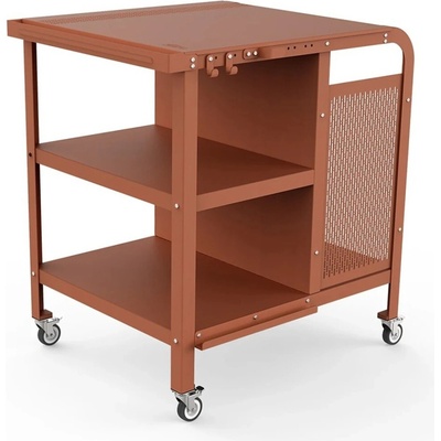 ZiiPa Servírovací vozík Desserte Pantana Terracota 87 x 50,8 x 73,2 cm