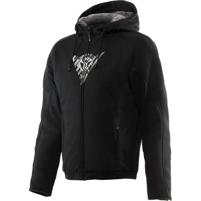 Dainese Bovisa Safety Hoodie Full Zip Čierna/Biela