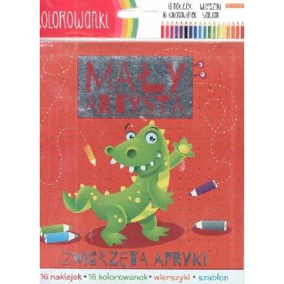 omaľovánka Beniamin Malý umelec Zvieratá Afriky