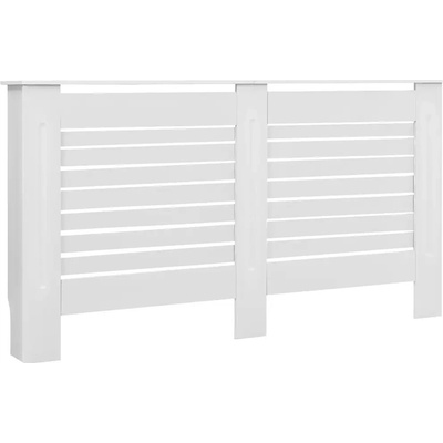 Kryt na radiátor MDF deska 3 x 3 cm bílý