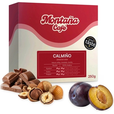 Café Montaña Brazil Fazenda Sertão mletá Turecká káva 250 g
