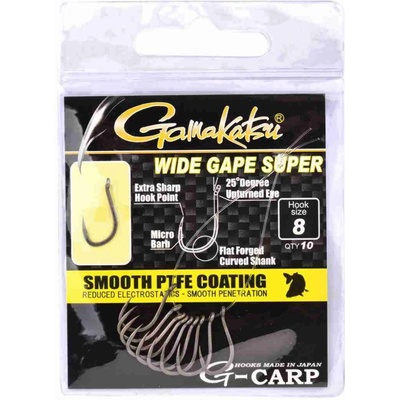 Gamakatsu Wide Gape Super vel.8 10 ks